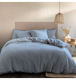 Matt & Rose Dekbedovertek Bleu Orage - 260 x 240+ (2x) 65 x 65 cm - Linnen