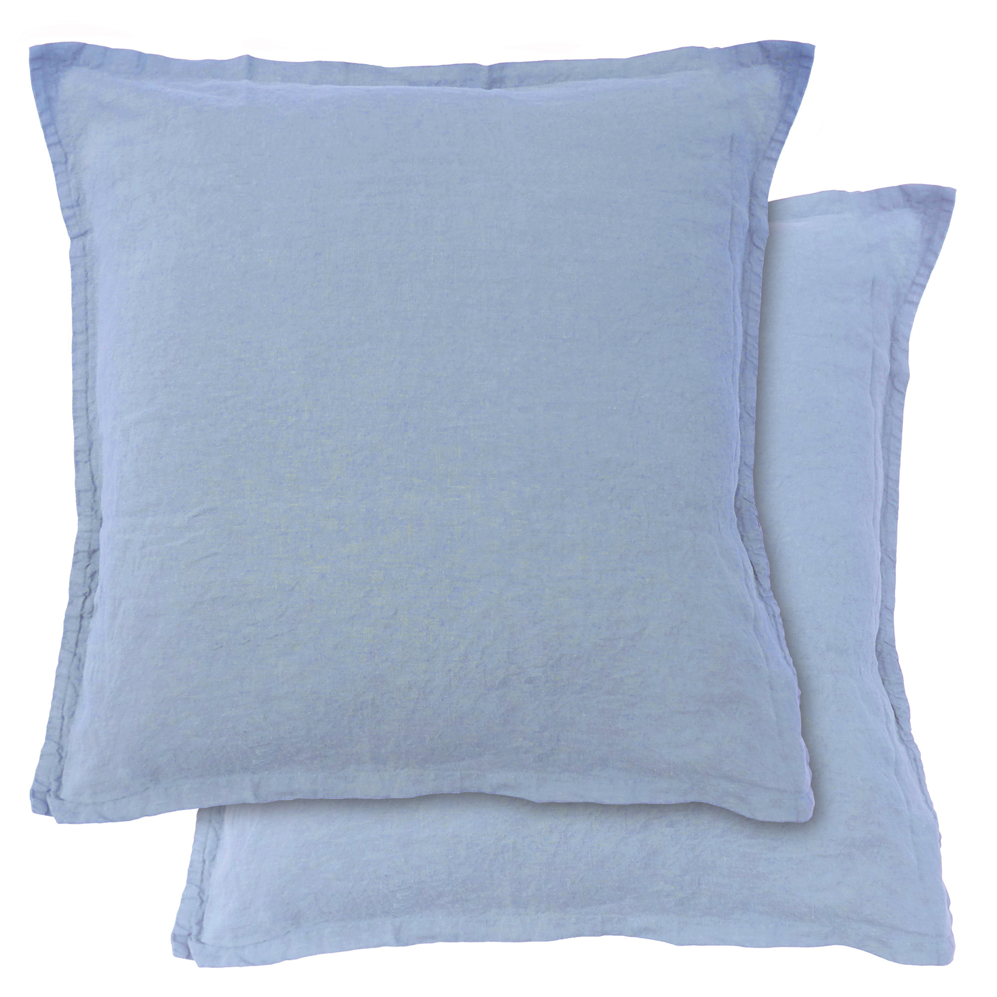 Matt & Rose Duvet cover Bleu Orage - 260 x 240+ (2x) 65 x 65 cm - Linen
