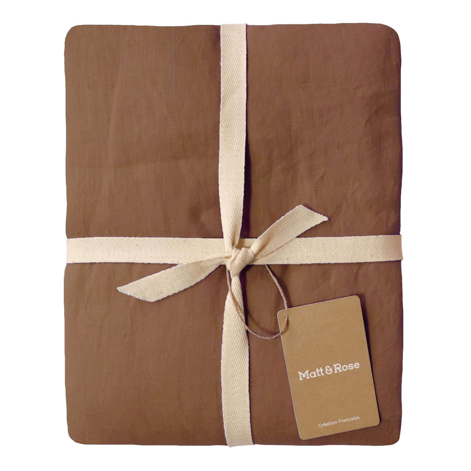 Matt & Rose Duvet cover Ecorce - 260 x 240+ (2x) 65 x 65 cm - Linen