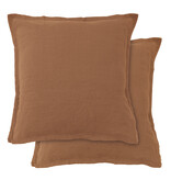 Matt & Rose Duvet cover Ecorce - 260 x 240+ (2x) 65 x 65 cm - Linen