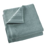 De Witte Lietaer Badhanddoek Contessa Oxyde - Set 2 stuks - 70 x 140 cm - Blauw - Katoen