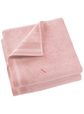 De Witte Lietaer Badhanddoek Contessa Pearl Pink Set 2 stuks 70 x 140 cm Katoen