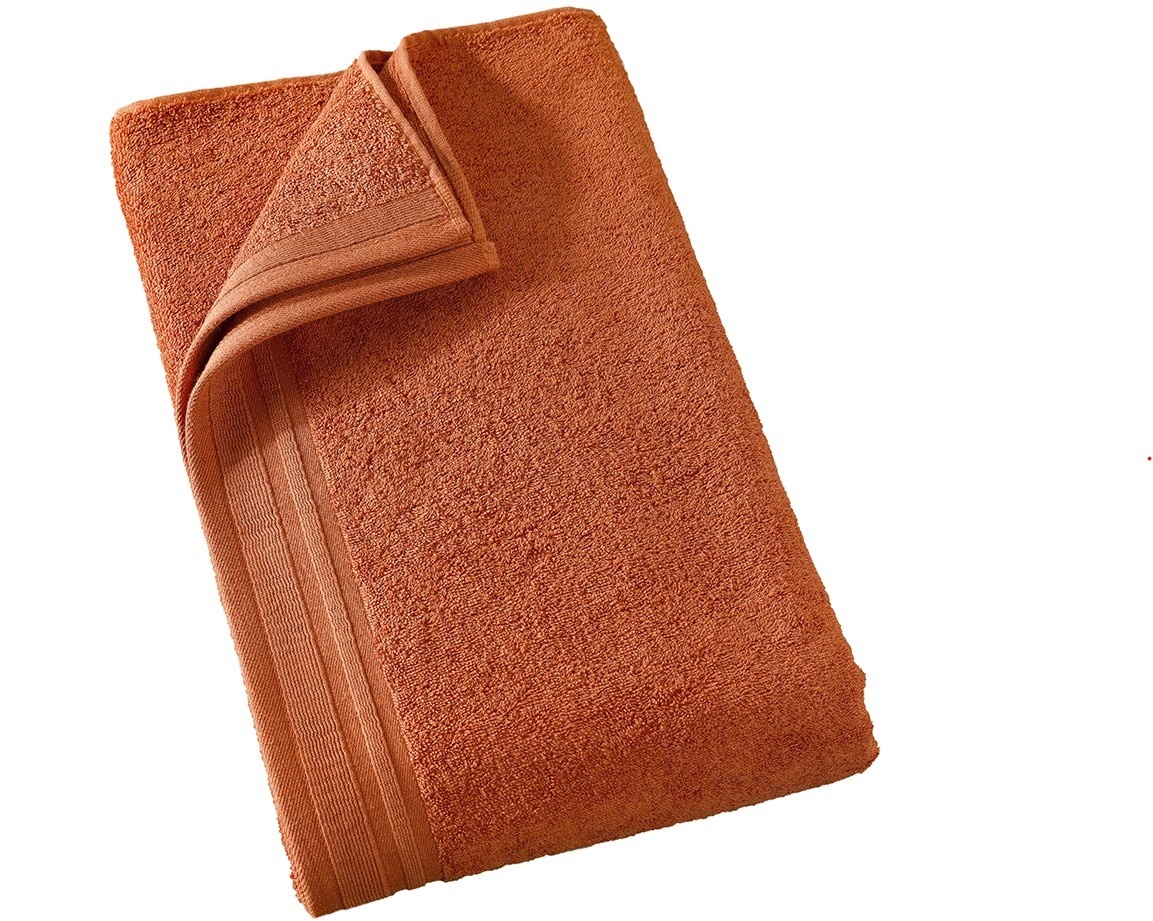 De Witte Lietaer Imagine Dusty Orange Bath Towel - 90 x 150 cm - Cotton
