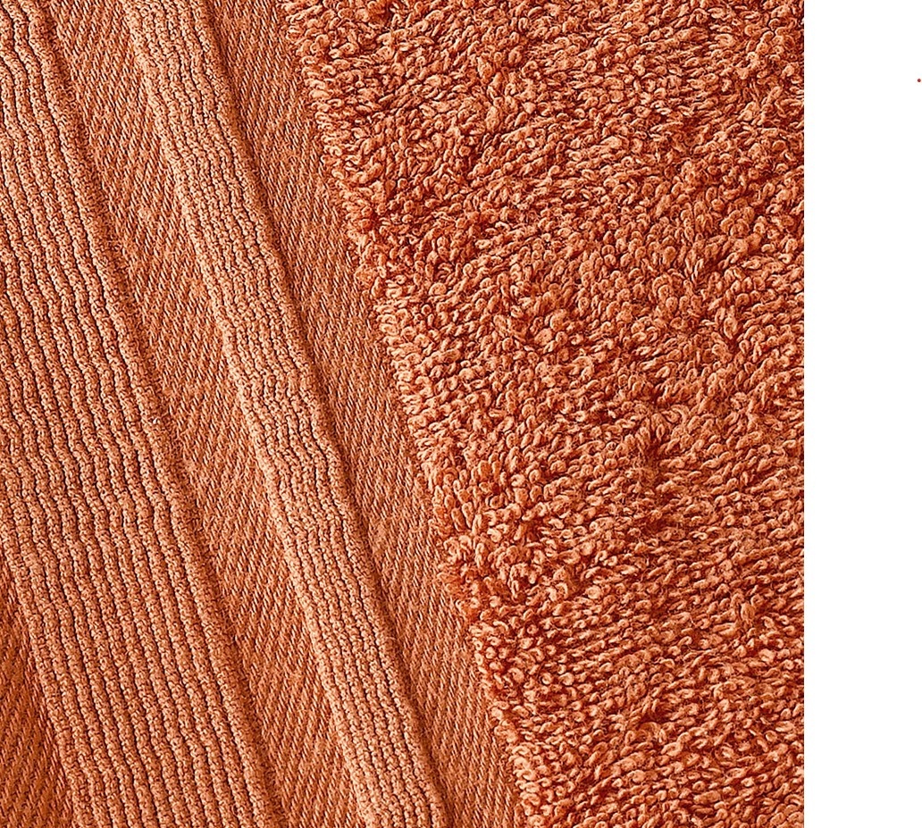 De Witte Lietaer Imagine Dusty Orange Bath Towel - 90 x 150 cm - Cotton