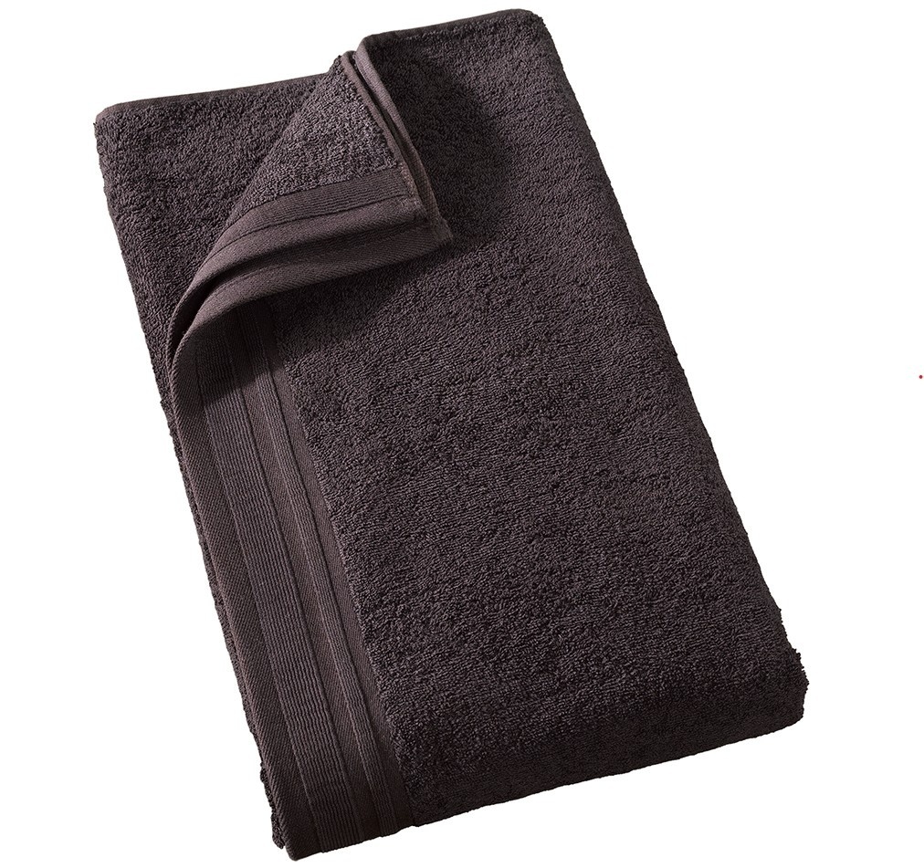 De Witte Lietaer Imagine Fudge Brown Bath Towel - 90 x 150 cm - Cotton
