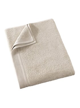 De Witte Lietaer Imagine Birch Beige Bath Towel 90 x 200 cm Cotton