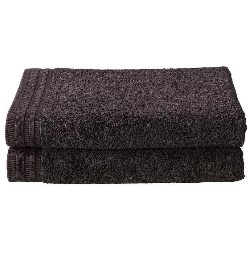 De Witte Lietaer Douchelaken Imagine Fudge Brown - 70 x 140 cm - 2 stuks - Bruin - Katoen
