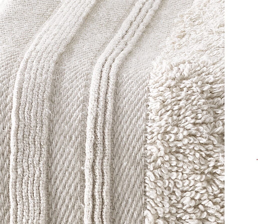 De Witte Lietaer Imagine Birch Towel - 50 x 100 cm - 3 pieces - Beige - Cotton