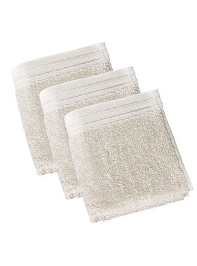 De Witte Lietaer Imagine Birch Beige Guest Towels 30 x 50 cm Set of 3 Cotton