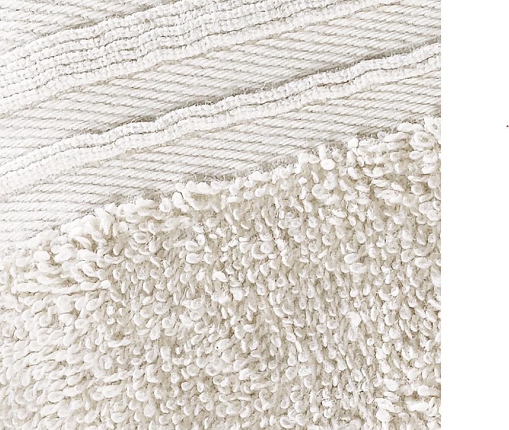 De Witte Lietaer Imagine Birch Beige Guest Towels - Set of 3 - 30 x 50 cm - Beige - Cotton