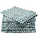 De Witte Lietaer Contessa Oxyde Washcloths - Pack of 6 - 16 x 21 cm - Blue - Cotton