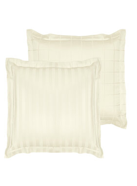 De Witte Lietaer Zygo Ivory Pillowcase 50 x 70 cm Cotton Satin