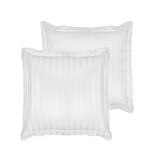 De Witte Lietaer Kussensloop Zygo - 50 x 70 cm - Wit - Katoen Satijn