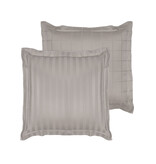 De Witte Lietaer Zygo Atmosphere Pillowcase - 50 x 70 cm - Grey - Cotton Satin