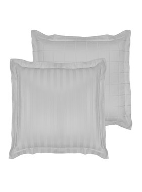 De Witte Lietaer Kussensloop Zygo Silver 50 x 70 cm Katoen Satijn