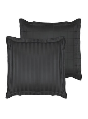 De Witte Lietaer Zygo Ebony Pillowcase 60 x 70 cm Cotton Satin