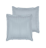 De Witte Lietaer Zygo Ice Blue Pillowcase - 60 x 70 cm - Blue - Cotton Satin