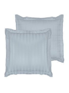 De Witte Lietaer Kussensloop Zygo Ice Blue 60 x 70 cm Katoen Satijn