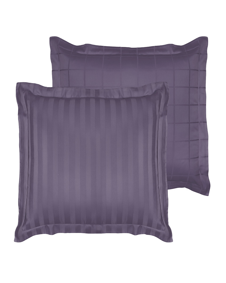 De Witte Lietaer Kussensloop Zygo Lavender - 60 x 70 cm - Paars - Katoen Satijn