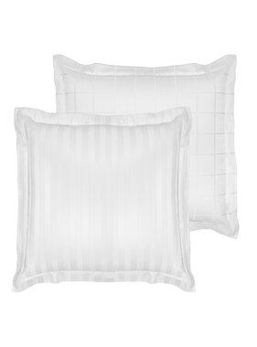 De Witte Lietaer Pillowcase Zygo White 63 x 63 cm Cotton Satin