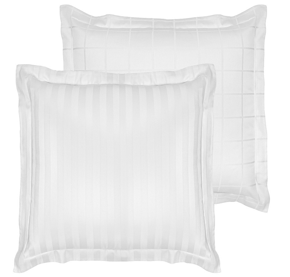 De Witte Lietaer Pillowcase Zygo White - 63 x 63 cm - White - Cotton Satin