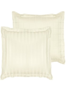 De Witte Lietaer Pillowcase Zygo Ivory 63 x 63 cm Cotton Satin