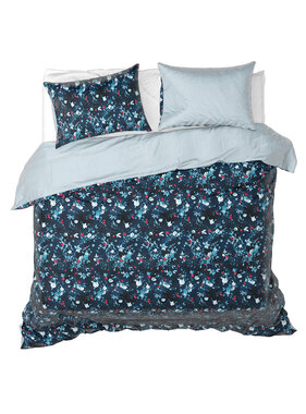 De Witte Lietaer Arabella Powder Blue Duvet Cover 260 x 240 + 2x 60 x 70 cm Cotton Satin
