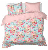 De Witte Lietaer Dekbedovertrek Mexicana Blush - 200 x 200/220 + 2x 60 x 70 cm - Katoen Satijn
