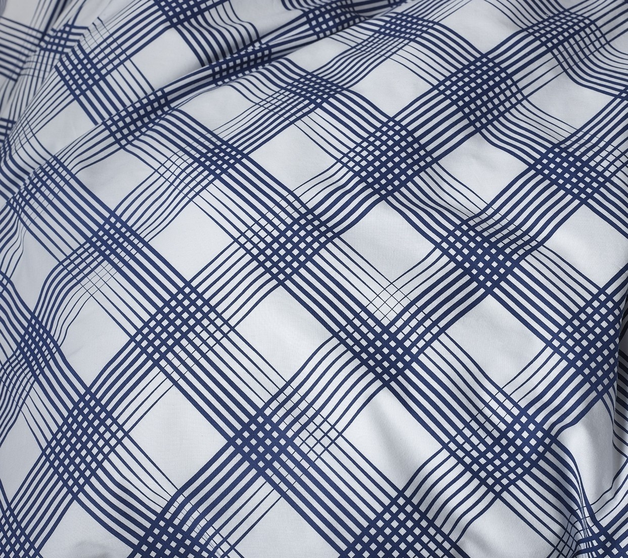 Moodit Odil Andor Cosmic Cobalt Duvet Cover - 200 x 200/220 + 2x 60 x 70 cm - Blue - Cotton