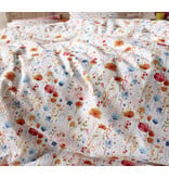Moodit Dekbedovertrek Odil Anette Bloom Paradise - 200 x 200/220 + 2x 60 x 70 cm - Wit - Katoen