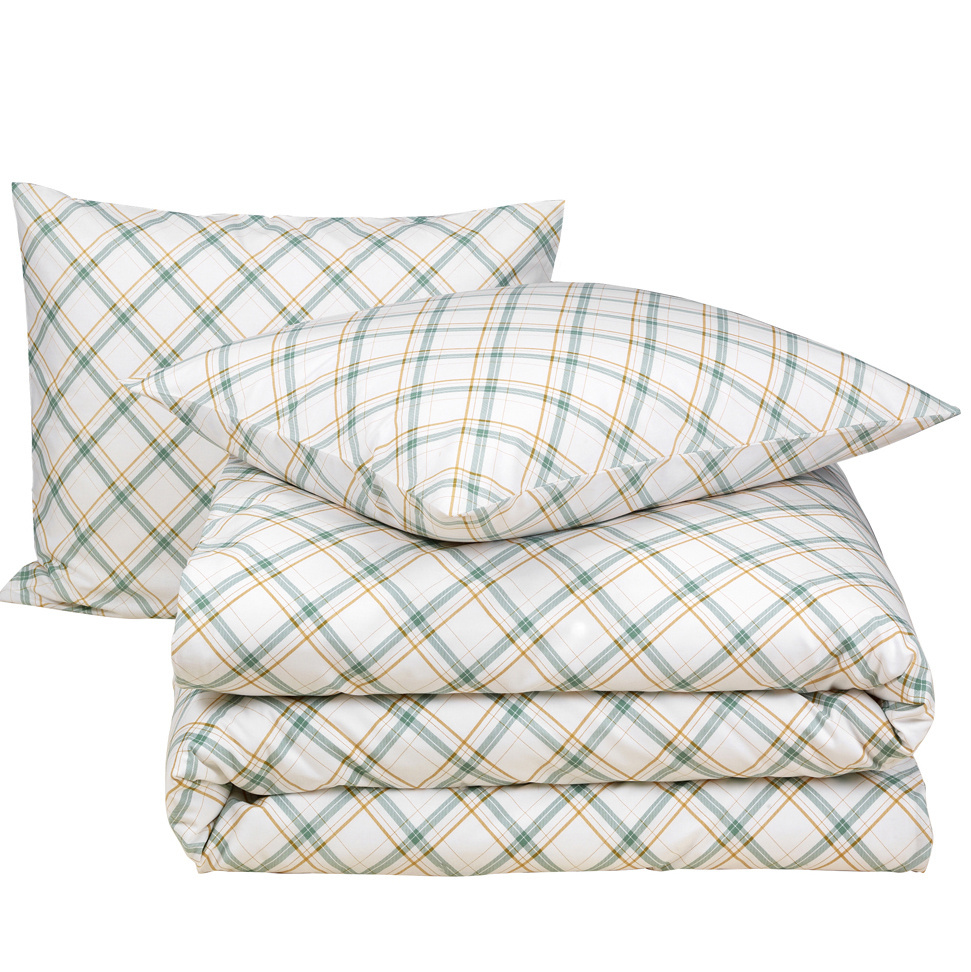 Moodit Duvet Cover Odil Dustin Amazon Green - 240 x 220 + 2x 60 x 70 cm - Cotton
