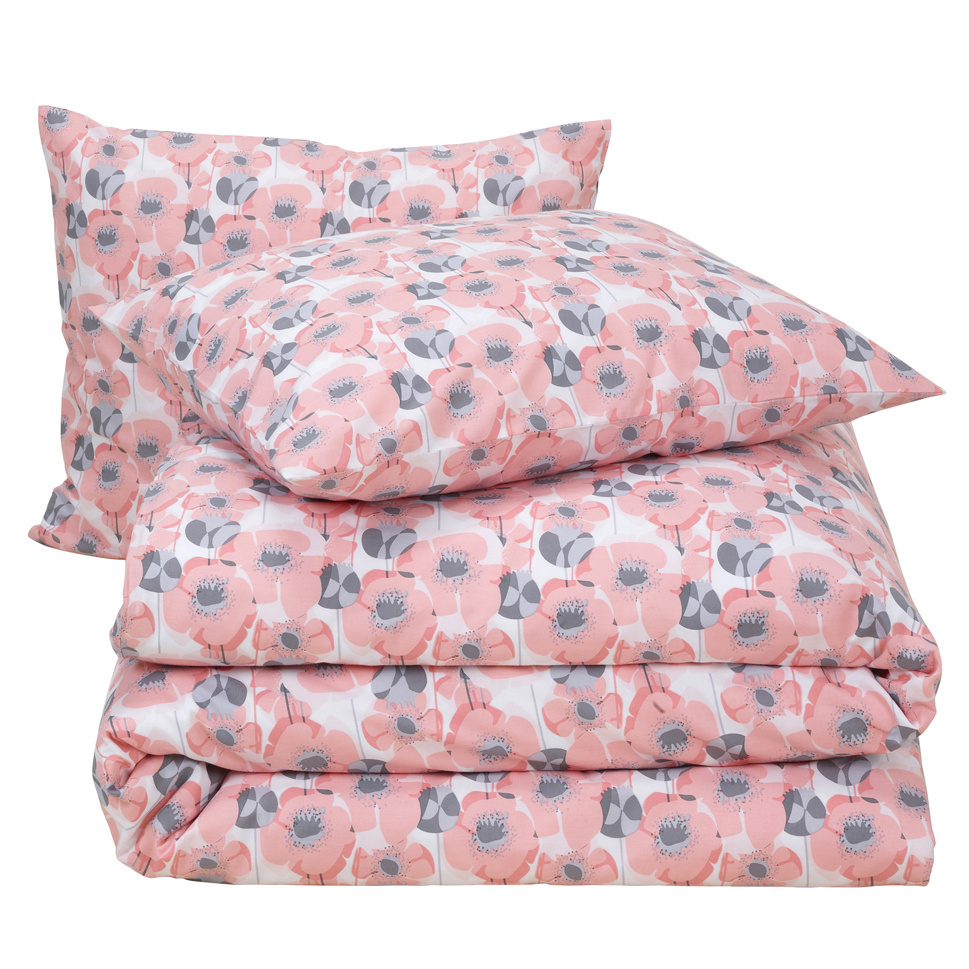 Moodit Dekbedovertrek Odil Monica Blush - 240 x 220 + 2x 60 x 70 cm - Roze - Katoen
