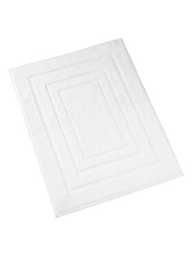 De Witte Lietaer Bath mat Pacifique White 50 x 75 cm Cotton