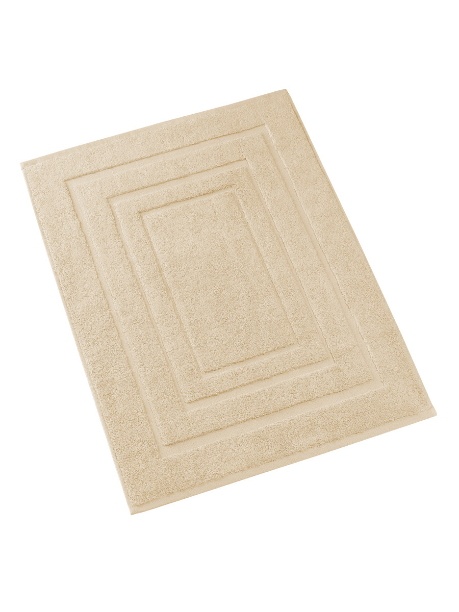 De Witte Lietaer Badmat Pacifique Sand - 50 x 75 cm - Beige - Katoen