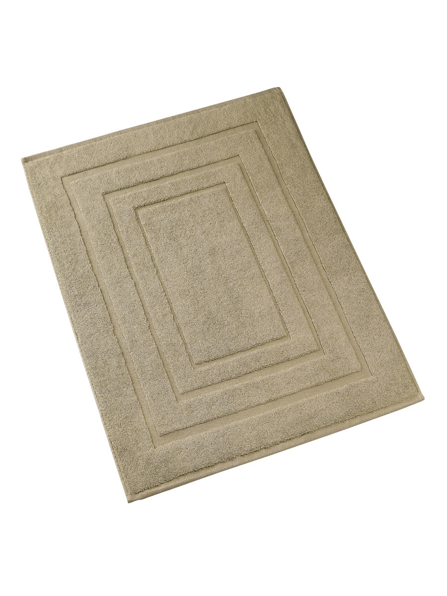 De Witte Lietaer Badmat Pacifique Humus - 60 x 100 cm - Bruin - Katoen