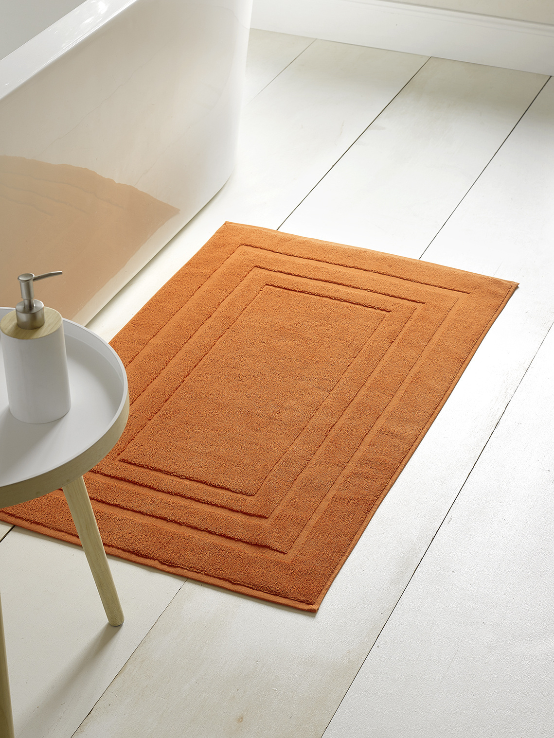 De Witte Lietaer Badmat Pacifique Caramel- 60 x 100 cm - Bruin - Katoen