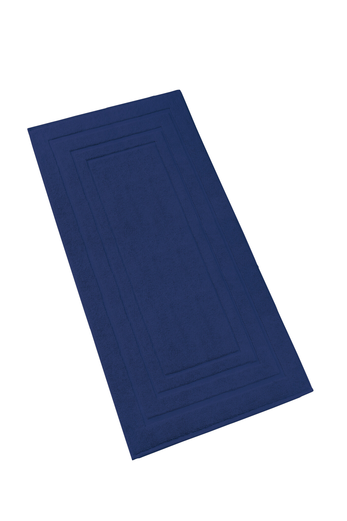 De Witte Lietaer Bath Mat Pacifique Blue Indigo - 70 x 120 cm - Blue - Cotton