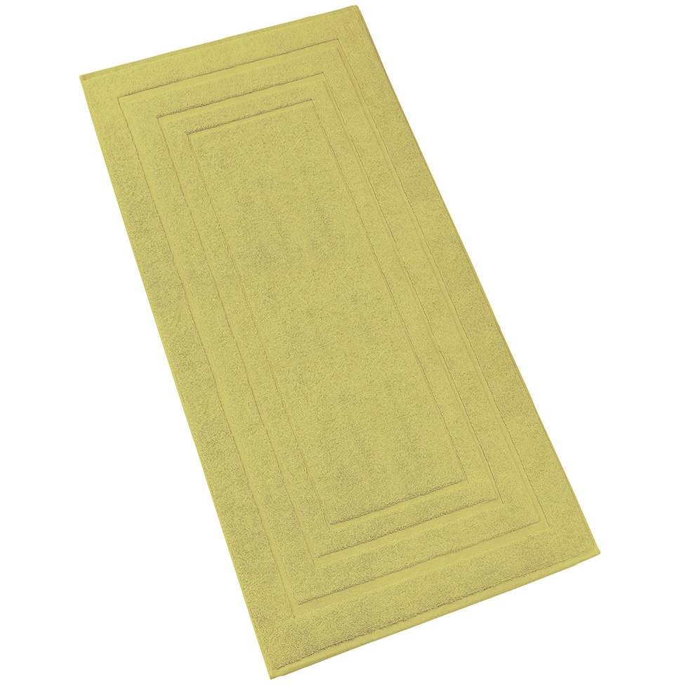 De Witte Lietaer Badmat Pacifique Warm Olive - 70 x 120 cm - Groen - Katoen