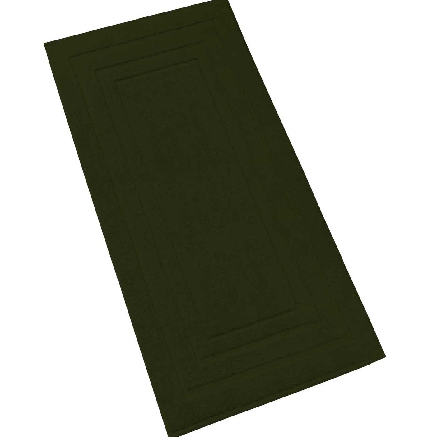 De Witte Lietaer Badmat Pacifique Khaki - 70 x 120 cm - Groen - Katoen