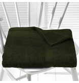 De Witte Lietaer Helene Khaki Bath Towel - 100 x 150 cm - Green - Cotton