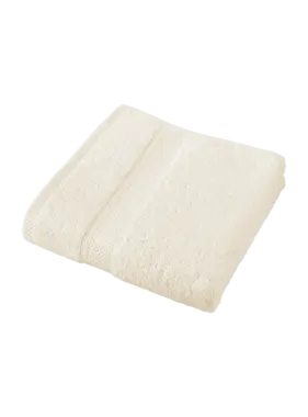 De Witte Lietaer Handdoek Stephanie Cream Set 2 stuks 50 x 100 cm Katoen