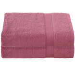 De Witte Lietaer Badhanddoek Stephanie Carmine - Set 2 stuks - 70 x 140 cm - Roze - Katoen
