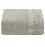 De Witte Lietaer Badhanddoek Stephanie Dove - Set 2 stuks - 70 x 140 cm - Grijs - Katoen