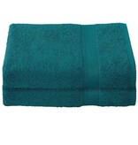 De Witte Lietaer Stephanie Lake Green Bath Towel - Set of 2 - 70 x 140 cm - Green - Cotton