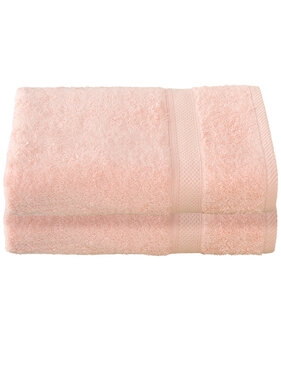 De Witte Lietaer Badhanddoek Stephanie Almond Blossom Set 2 stuks 70 x 140 cm Katoen