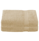 De Witte Lietaer Badhanddoek Stephanie Sand - Set 2 stuks - 70 x 140 cm - Beige - Katoen