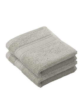 De Witte Lietaer Guest towel Stephanie Dove Set of 2 pieces 30 x 50 cm Cotton