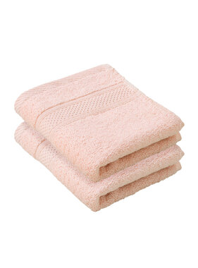 De Witte Lietaer Stephanie Almond Blossom Guest Towel Set of 2 30 x 50 cm Cotton