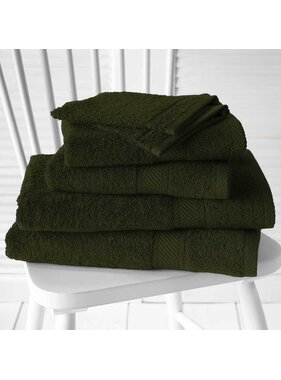 De Witte Lietaer Helene Khaki Promo Pack - Bath textile set of 6 pieces