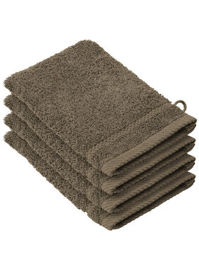 De Witte Lietaer Washandjes Stephanie Falcon set 4 stuks Katoen